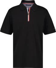 Tommy Hilfiger Signature Zip Short Sleeve Polo
