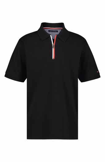 Signature Zip Short Sleeve Polo