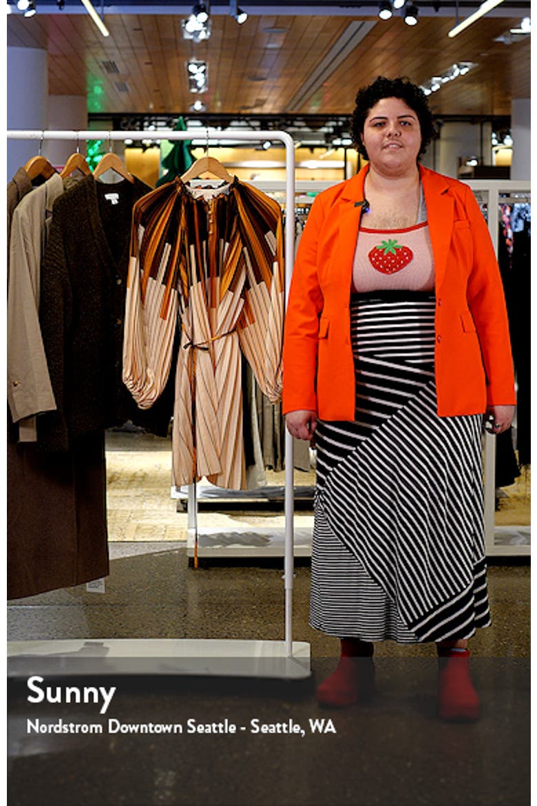 Jordanna Print Tie Waist Long Sleeve Dress video