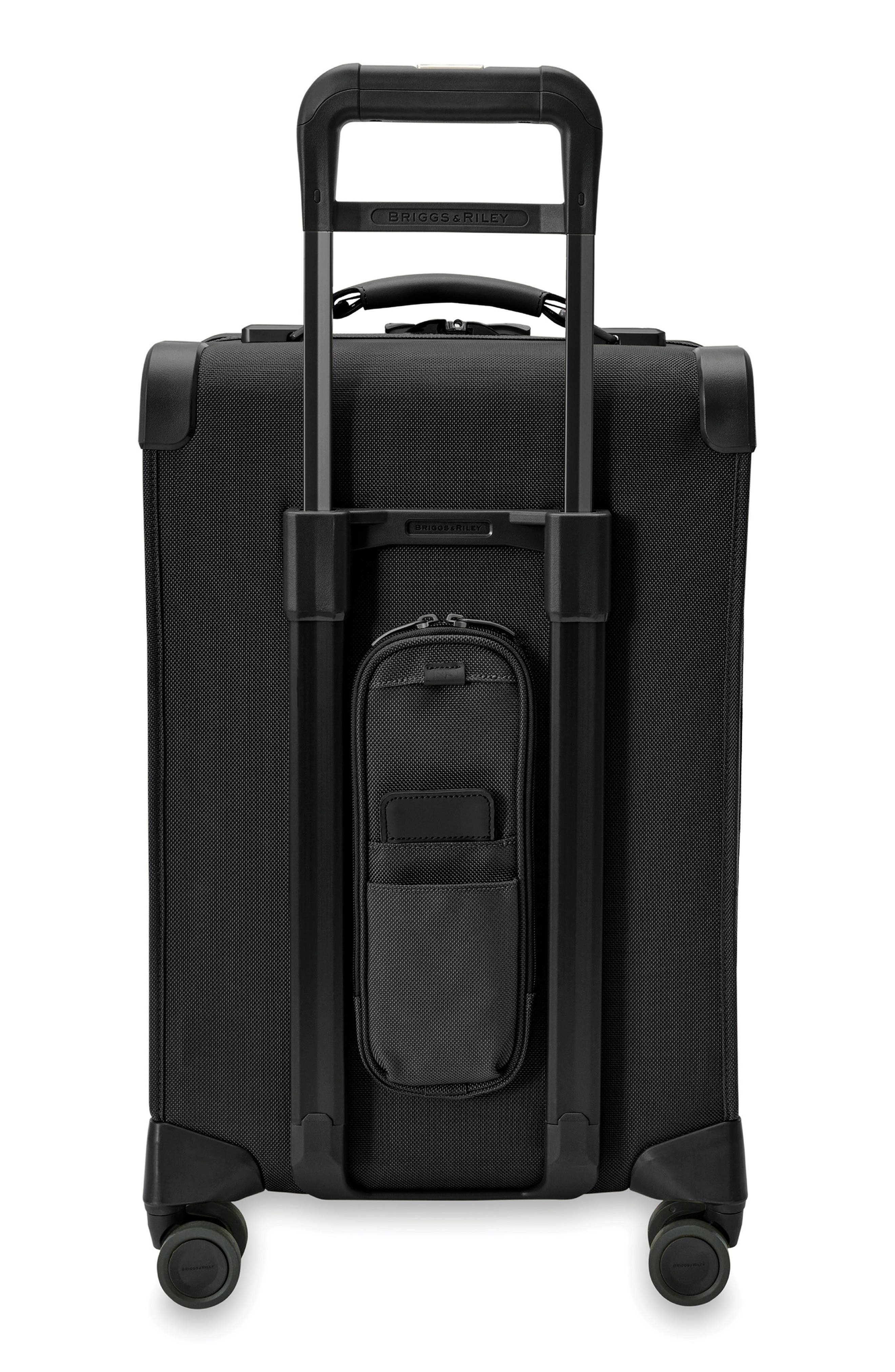 Briggs & Riley Baseline Essential 22-Inch Expandable Spinner Carry-On Bag, Alternate, color, Black