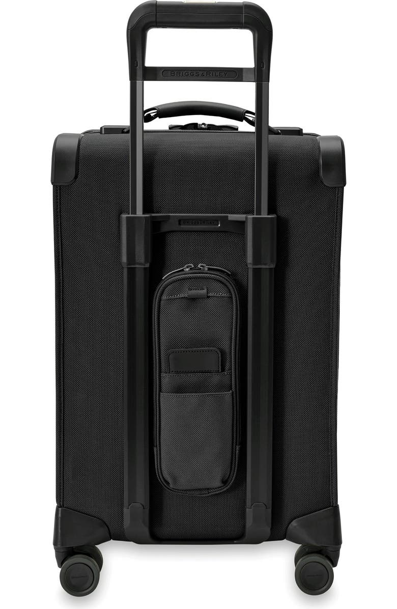 Briggs & Riley Baseline Essential 22-Inch Expandable Spinner Carry-On Bag, Alternate, color, Black