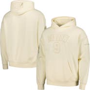 PRO STANDARD Men's Pro Standard Joe Burrow Cream Cincinnati Bengals Player Name & Number Pullover Hoodie
