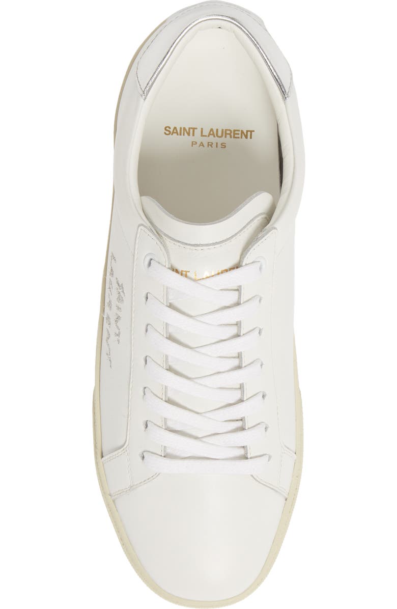 Saint Laurent Court Classic SL/06 Logo Low Top Sneaker, Alternate, color,