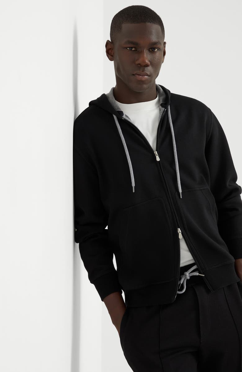 Brunello Cucinelli Double cloth sweatshirt, Alternate, color, 