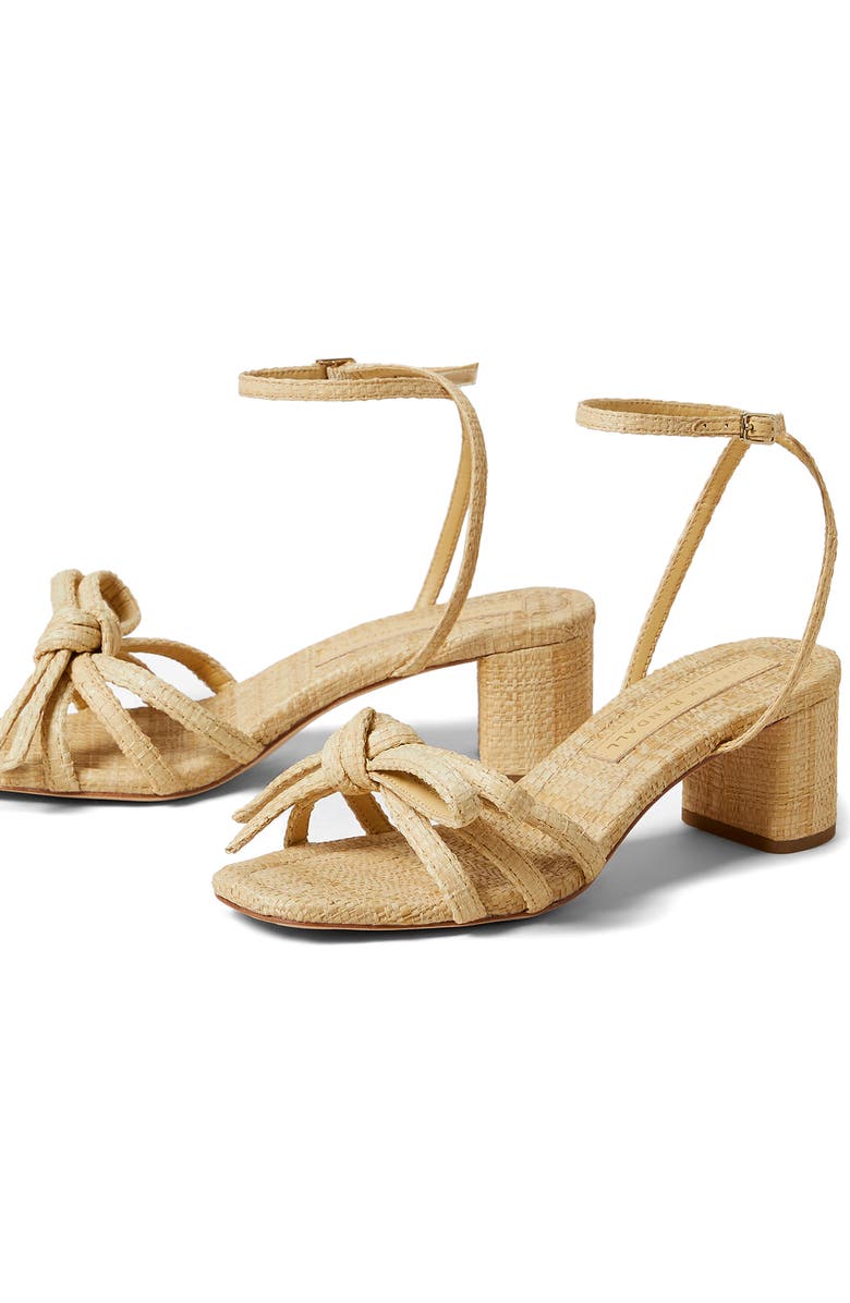 Loeffler Randall Mikel Bow Sandal, Alternate, color, Natural