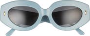 Tory Burch 51mm Oval Sunglasses