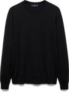 MANGO Crewneck Wool Sweater