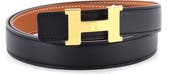 Pre-Owned Hermes Constance Reversible Belt Leather Thin
