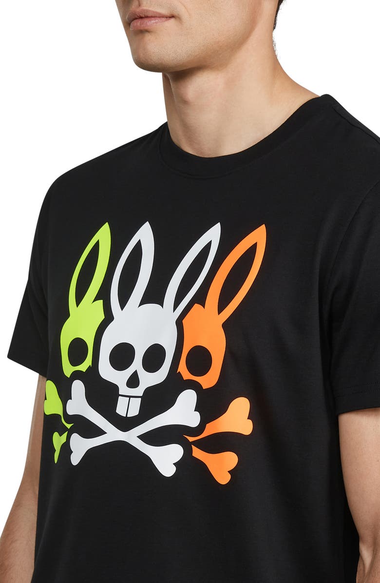 Psycho Bunny Lowick Logo Graphic Tee, Alternate, color, 