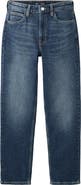 MANGO High Waist Ankle Mom Jeans