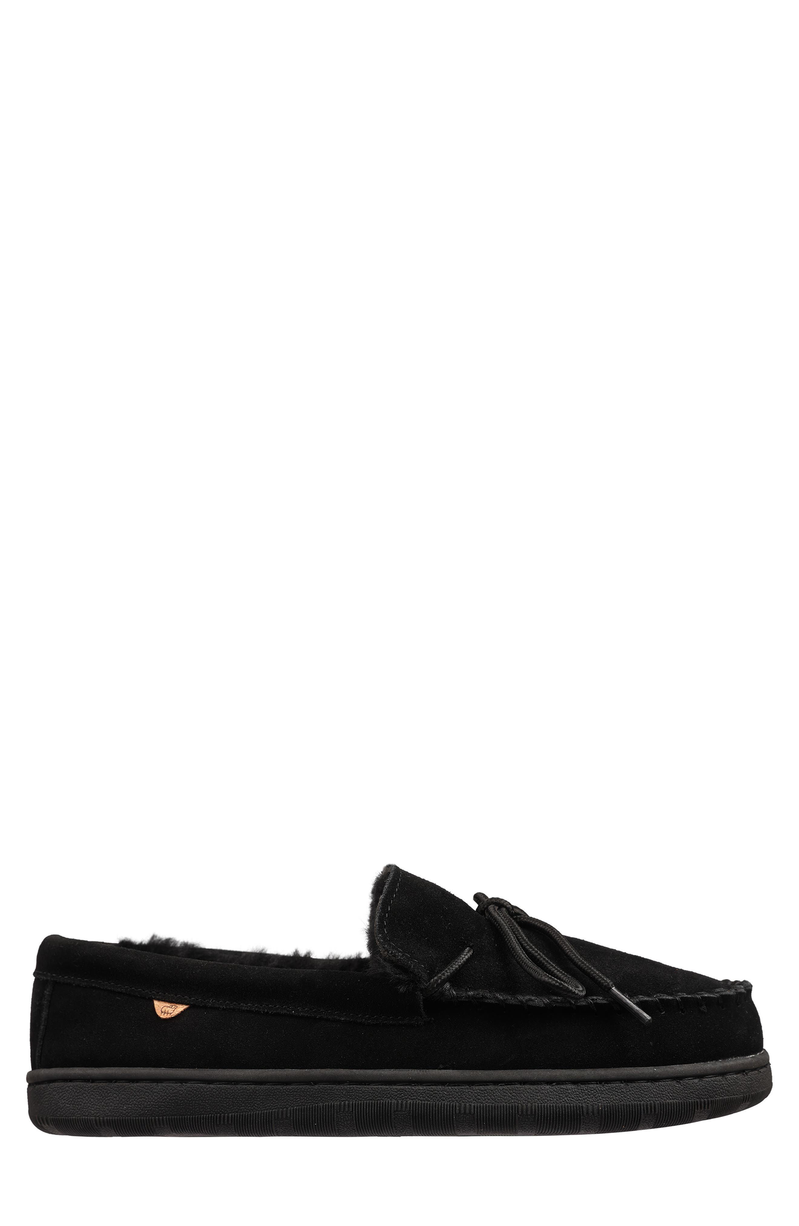 LAMO Theo Genuine Shearling & Faux Fur Slipper, Alternate, color, 