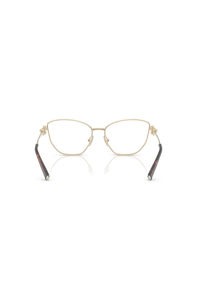 Tiffany & Co. 55mm Cat Eye optical glasses, Alternate, color, Gold