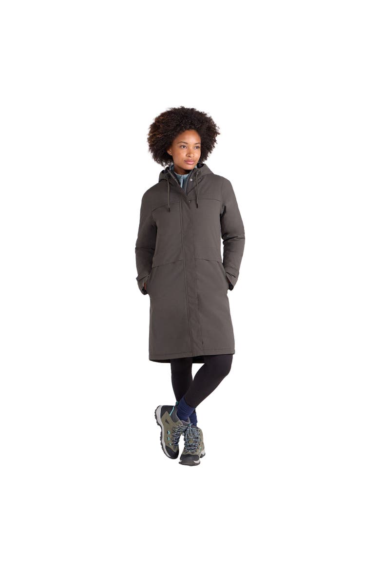 Avery Waterproof Long Length Jacket, Alternate, color, Khaki