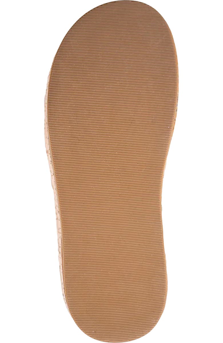 SHUSHOP Lucille Platform Sandal, Alternate, color, Blush Woven