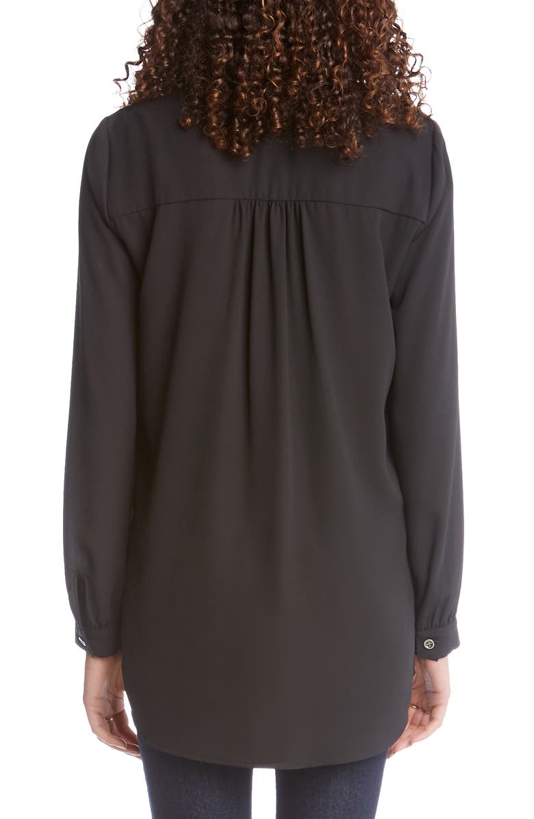 Karen Kane Tie Neck Top, Alternate, color,