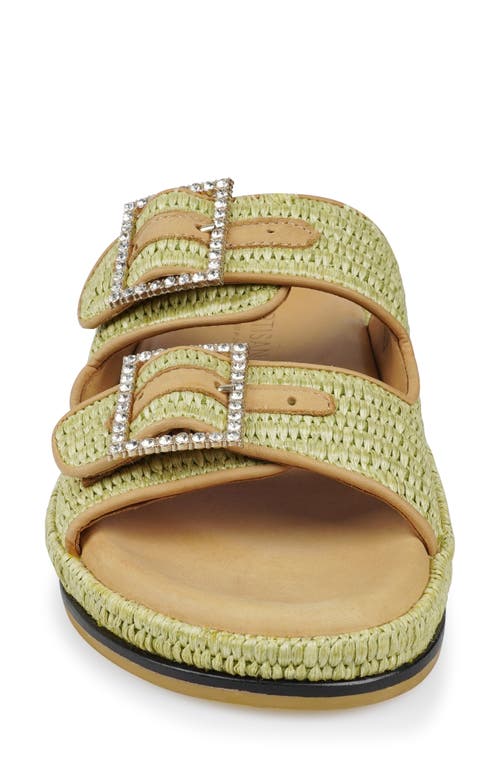 Zigi Artisan Reedie Two-strap Sandal In Green