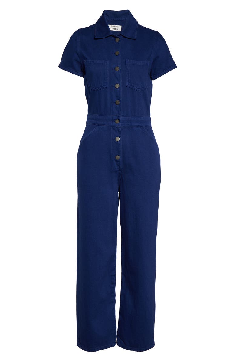 Reformation Izzy Organic Cotton Boilersuit, Alternate, color, 