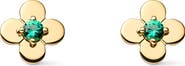 Ana Luisa Solid Yellow Gold - Mini Flower Studs