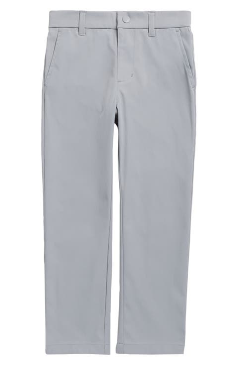 Kids' Flat Front Twill Chinos