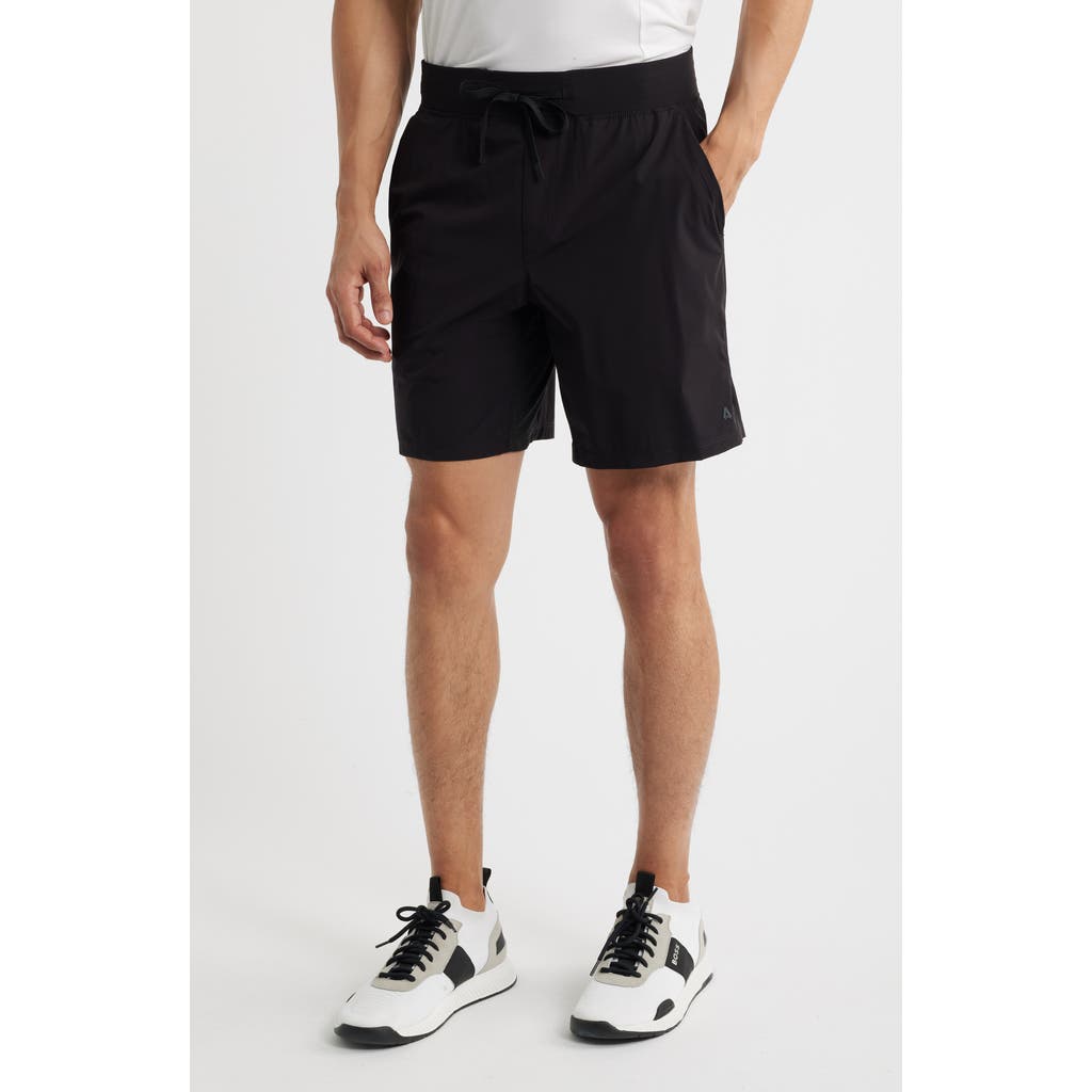 Hugo Boss Boss Active Move 7-inch Shorts In Black