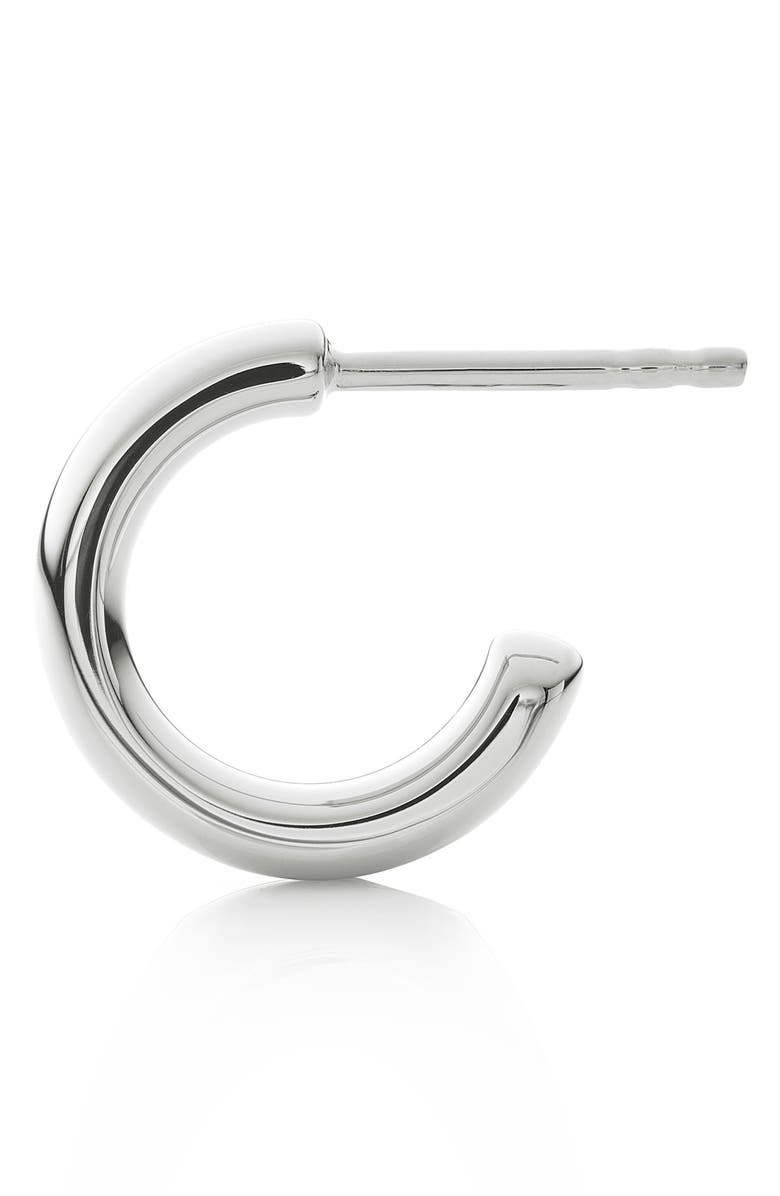 Monica Vinader Fiji Mini Hoop Earrings, Alternate, color, Silver
