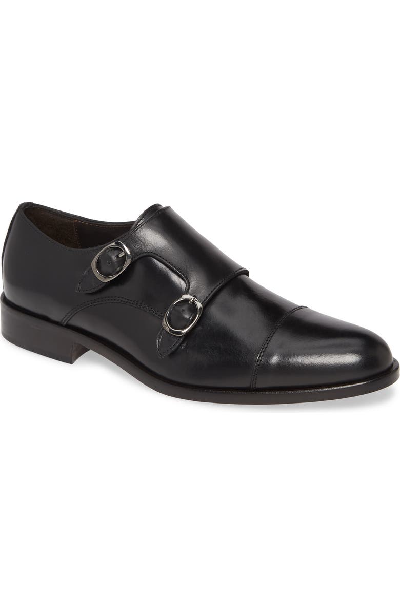 TO BOOT NEW YORK Ronald Double Monk Strap Shoe, Main, color,