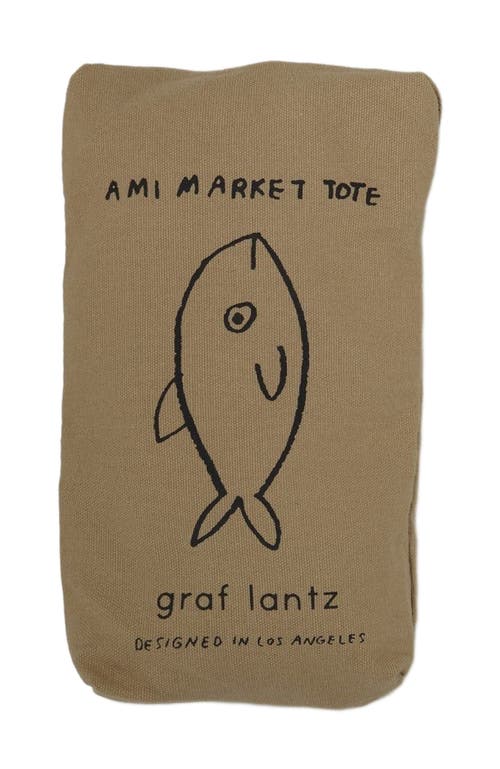 Graf & Lantz Graf Lantz Ami Market Tote In Brown
