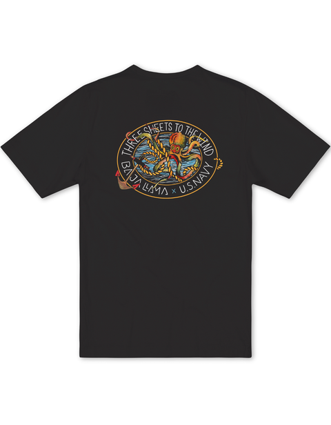 Sailor Stories Octopus Black Primo Graphic Tee