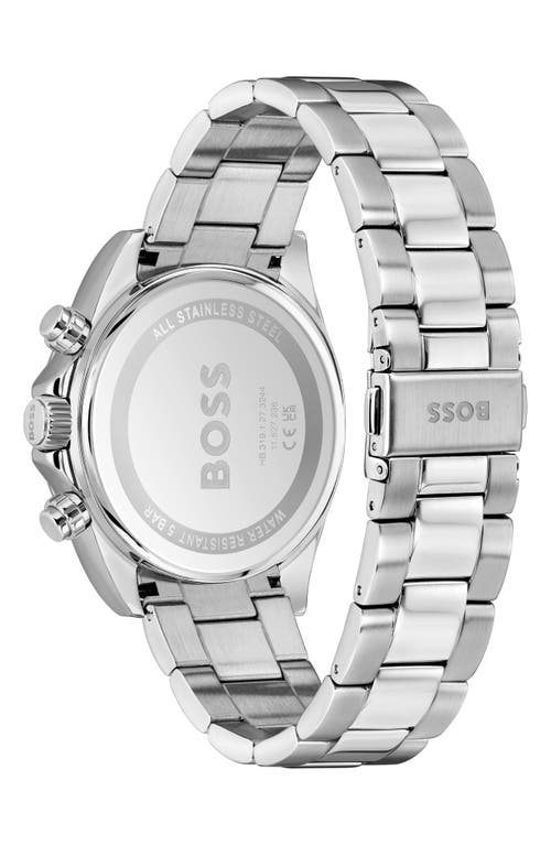 Hugo Boss Boss Hero 2.0 Chronograph Bracelet Watch, 43mm In Metallic