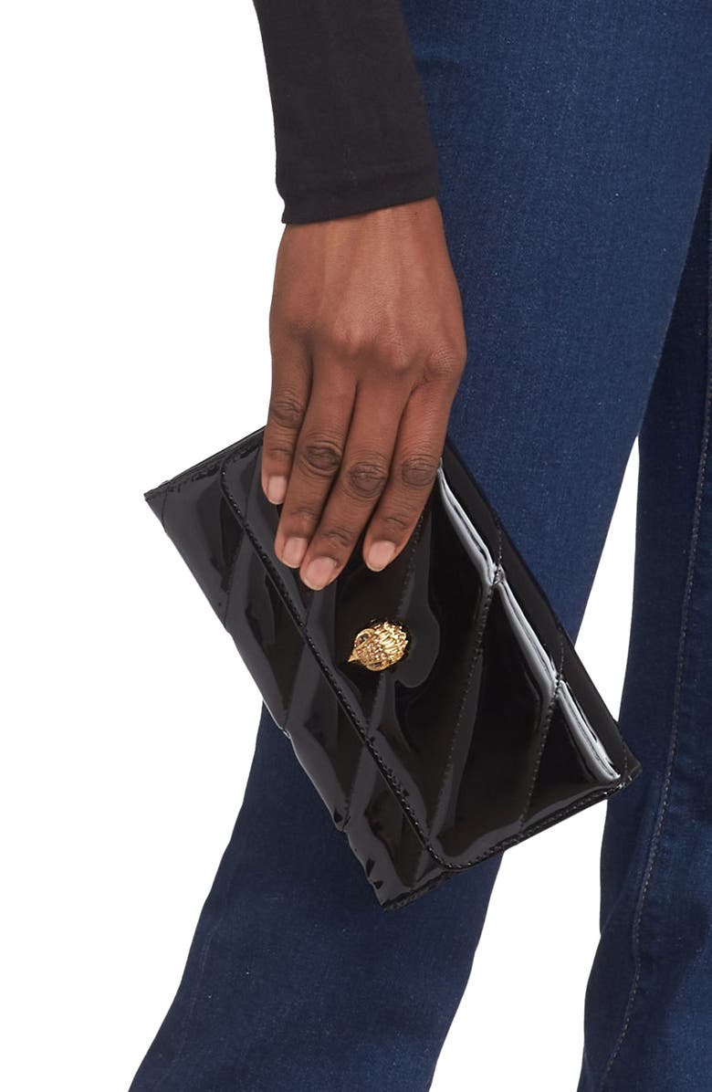 Kurt Geiger London Soho Leather Wallet on a Chain, Alternate, color, 