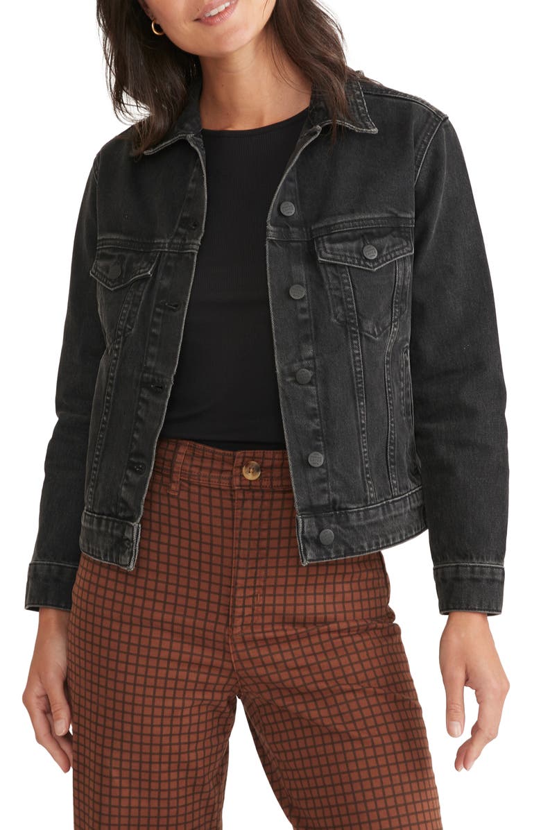 Marine Layer Oversize Denim Jacket, Main, color, 