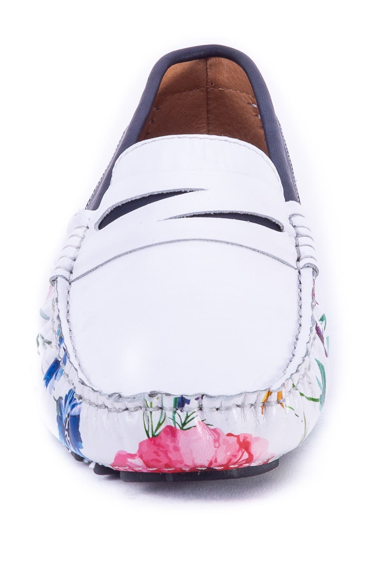 Robert Graham Jardin Embossed Leather Loafer, Alternate, color, 