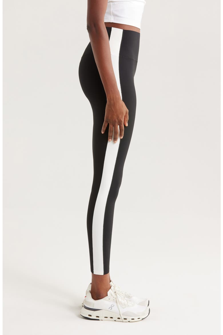 ReviveForm Color Block 7/8 Leggings, Alternate, color, BLACK
