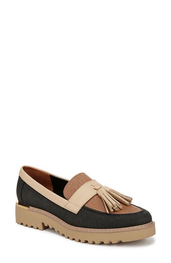 Franco Sarto Carolynn Tassel Loafer In Black