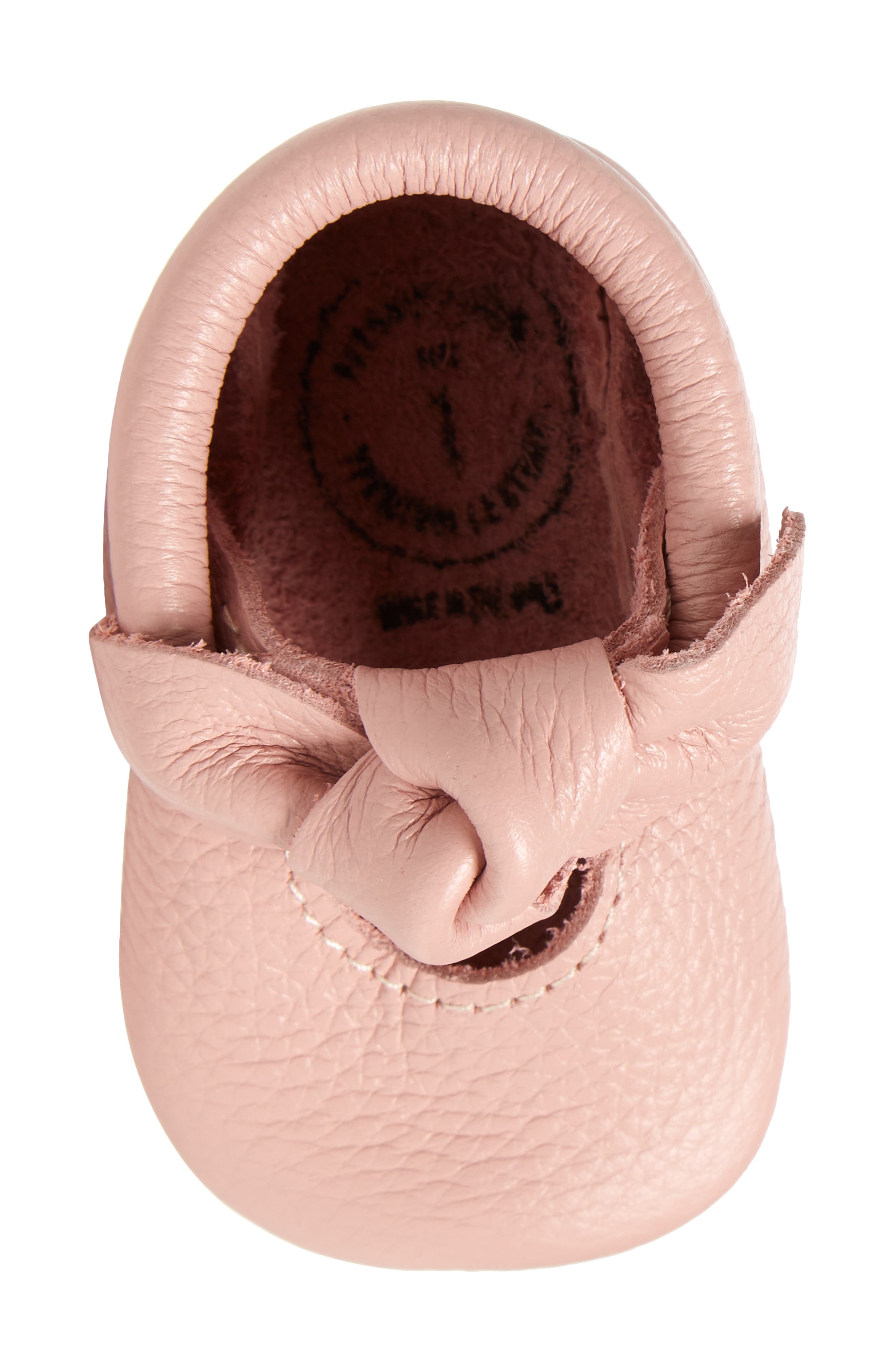 Ballet Bow Moccasin, Alternate, color, BLUSH