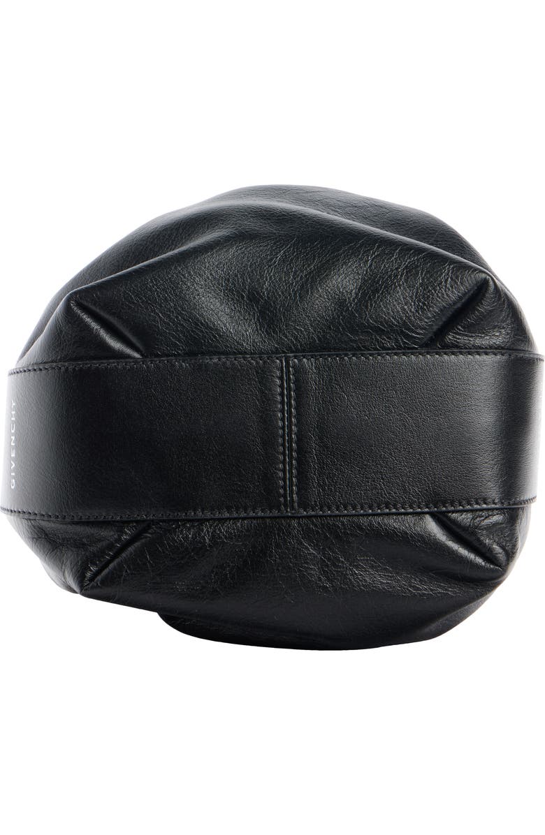 Givenchy Small Pumpkin Drawstring Leather Bucket Bag, Alternate, color,