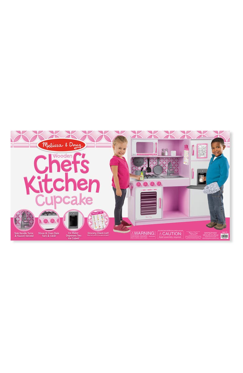 Melissa & Doug Wooden Chef's Kitchen Playset, Alternate, color, Multi