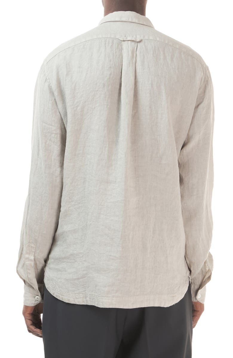 Barena Venezia Pavan Linen Popover Shirt, Alternate, color,