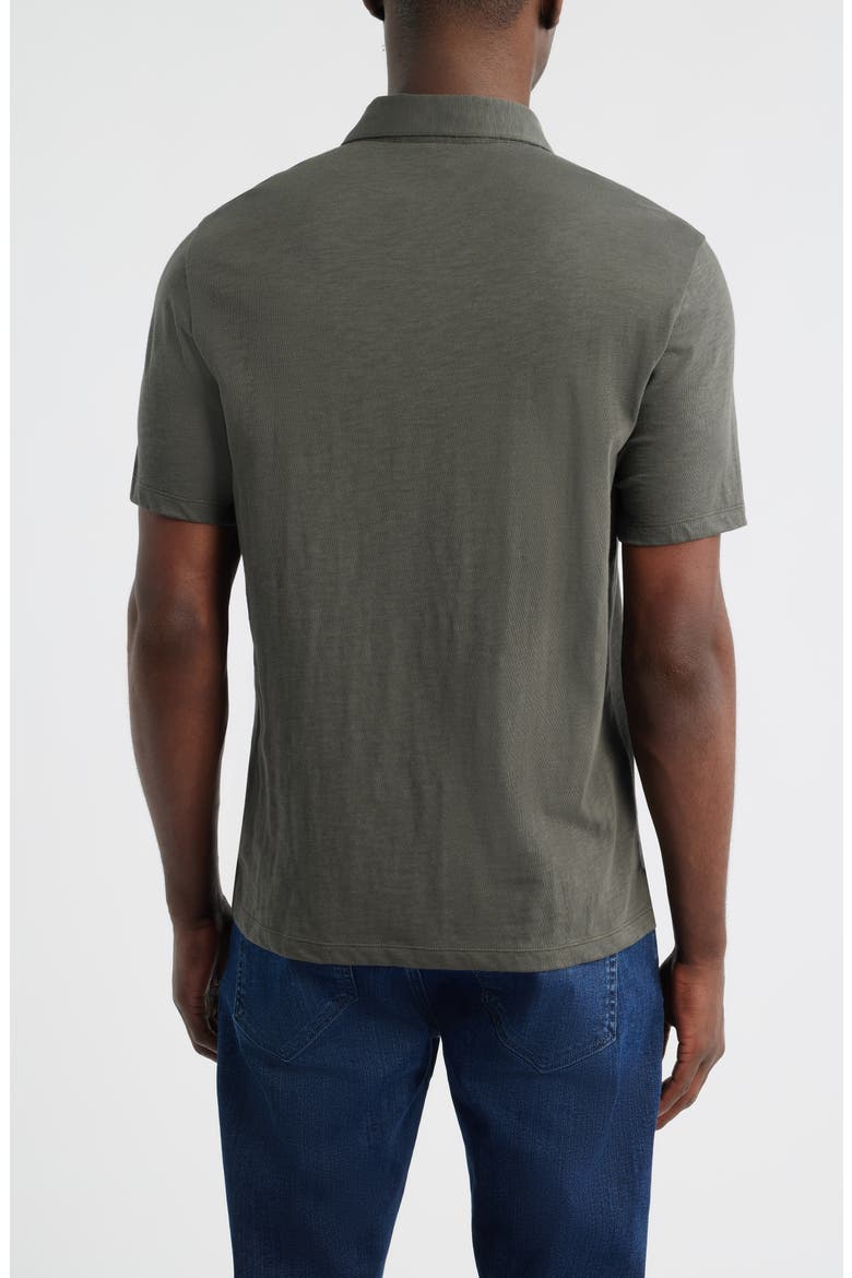 Brightwood Slub Cotton Polo, Alternate, color, BELUGA
