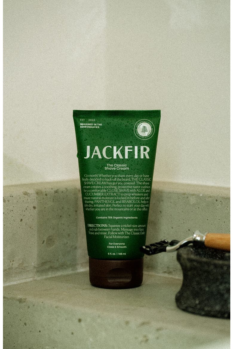 The Classic Shave Cream, Alternate, color, Forest Green