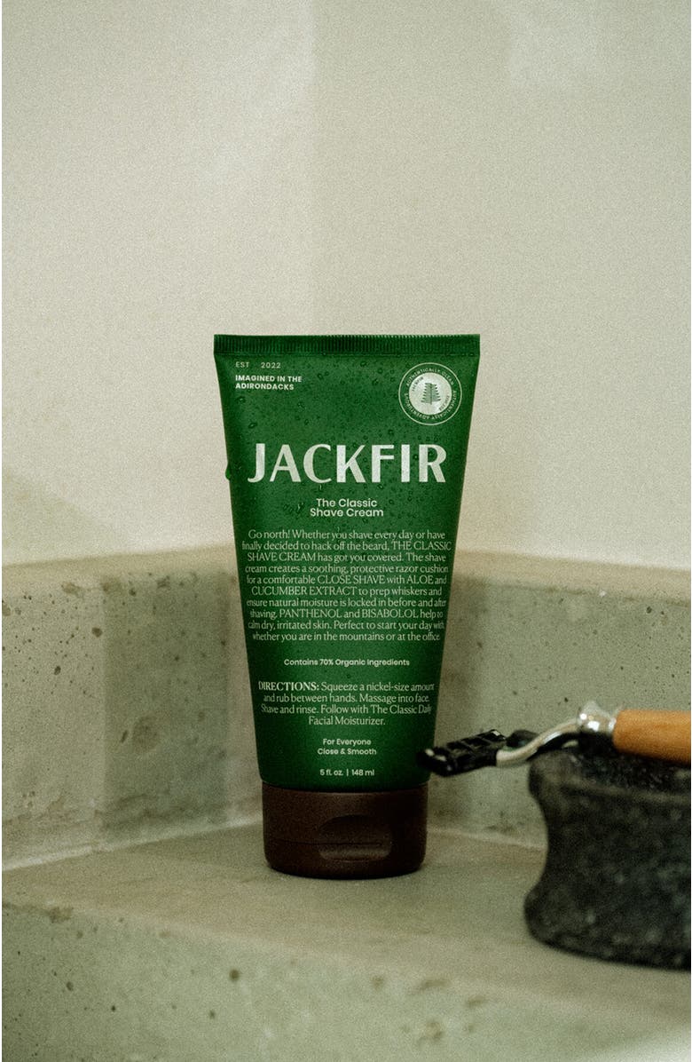 Jackfir The Classic Shave Cream, Alternate, color, Forest Green