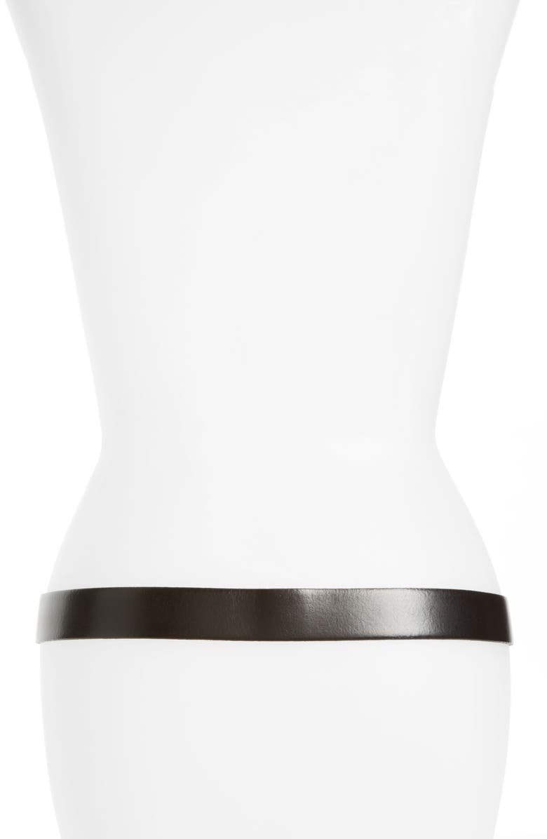 Nordstrom Halogen<sup>®</sup> Tailored Trouser Leather Belt, Alternate, color,