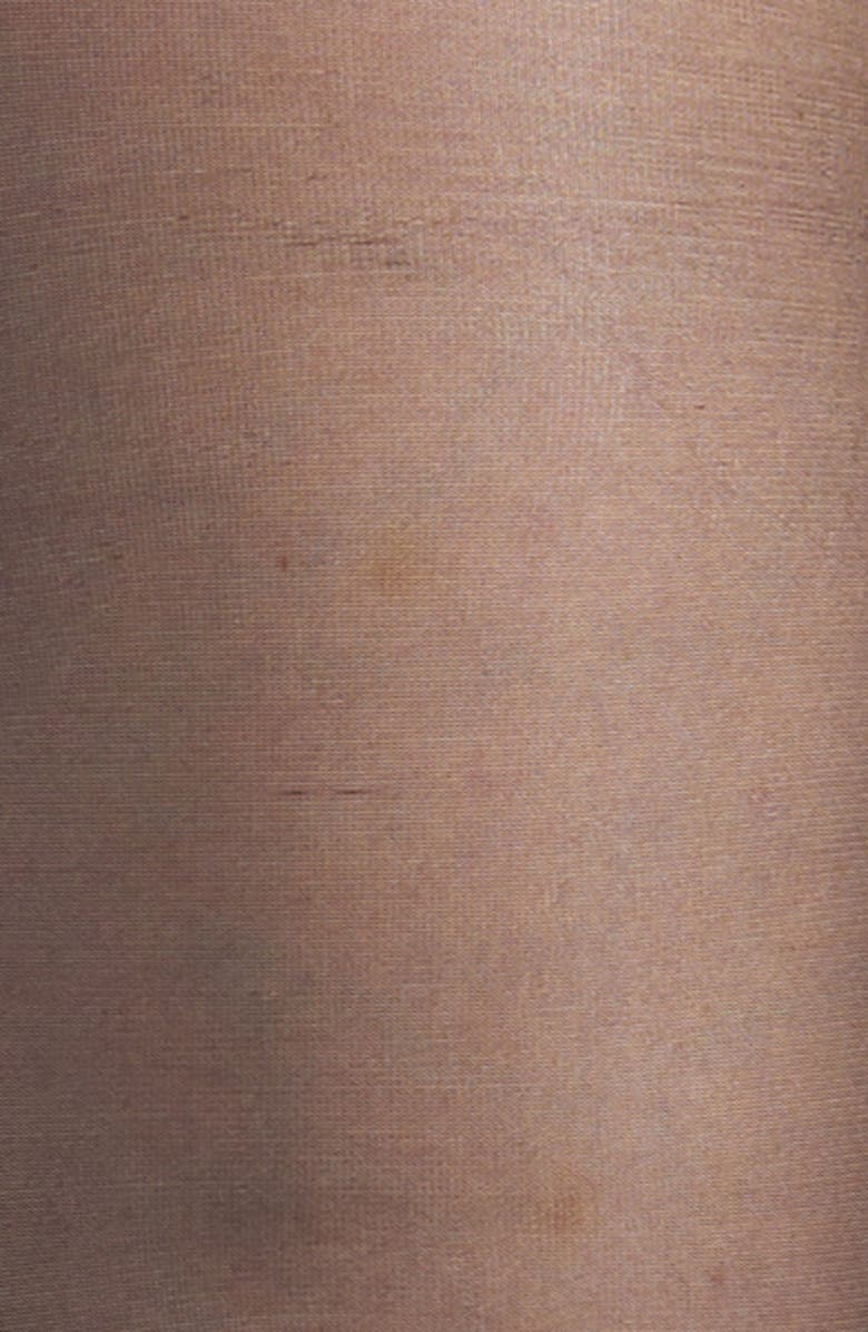 Hue Age Defiance Sheer Tights, Alternate, color, Black