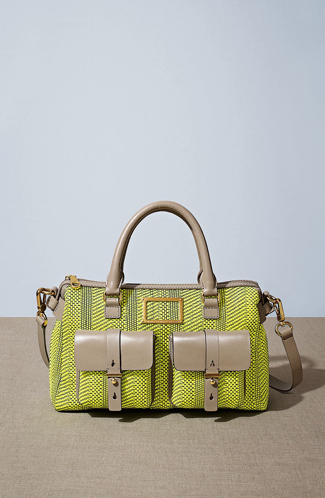 Marc Jacobs MARC BY MARC JACOBS 'Werdie Weavy' Satchel, Alternate, color, 