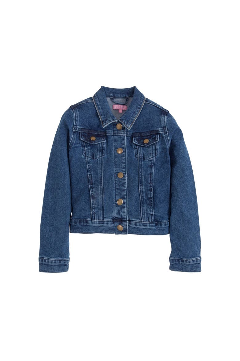 Kids' Trucker Jean Jacket, Main, color, Denim