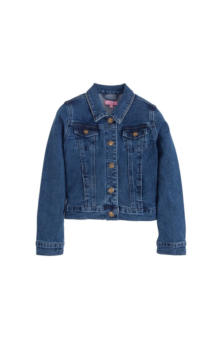 BISBY Kids' Trucker Jean Jacket, Main, color, Denim