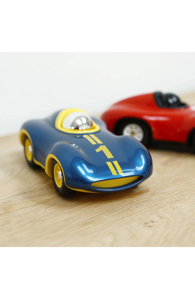 Playforever Mini Speedy Le Mans Car, Alternate, color, Glossy Deep Jet Blue
