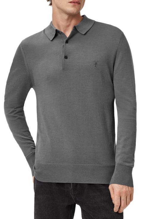 Mode Merino Wool Polo Sweater