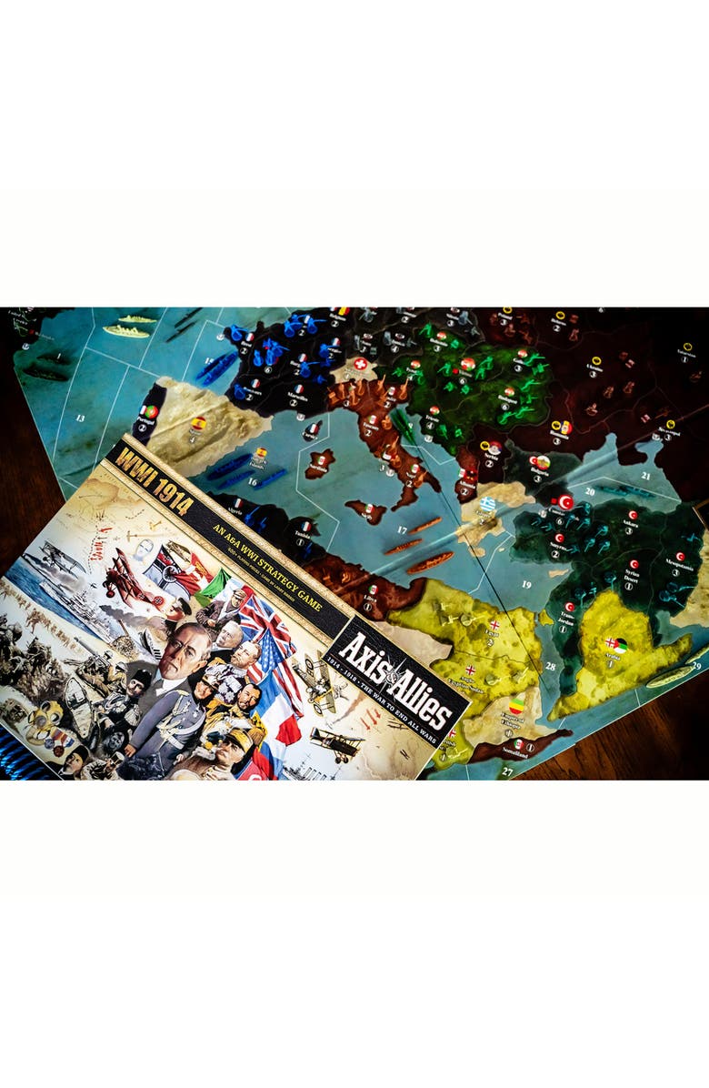 Renegade Game Studios Axis & Allies Wwi 1914 Strategy War Game, 28 Players, Alternate, color, 