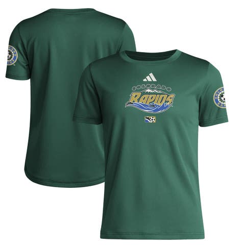 Youth adidas Green Colorado Rapids 2025 Archive Collection Jersey Hook T-Shirt